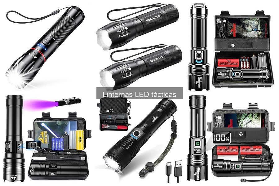 Mejores linternas LED tácticas para camping en 2023