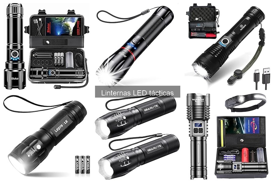 Mejores Linternas LED Tácticas para Situaciones de Emergencia