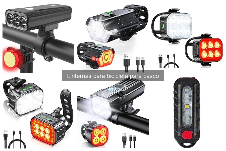 Mejores linternas para casco de bicicleta: comparativa 2023