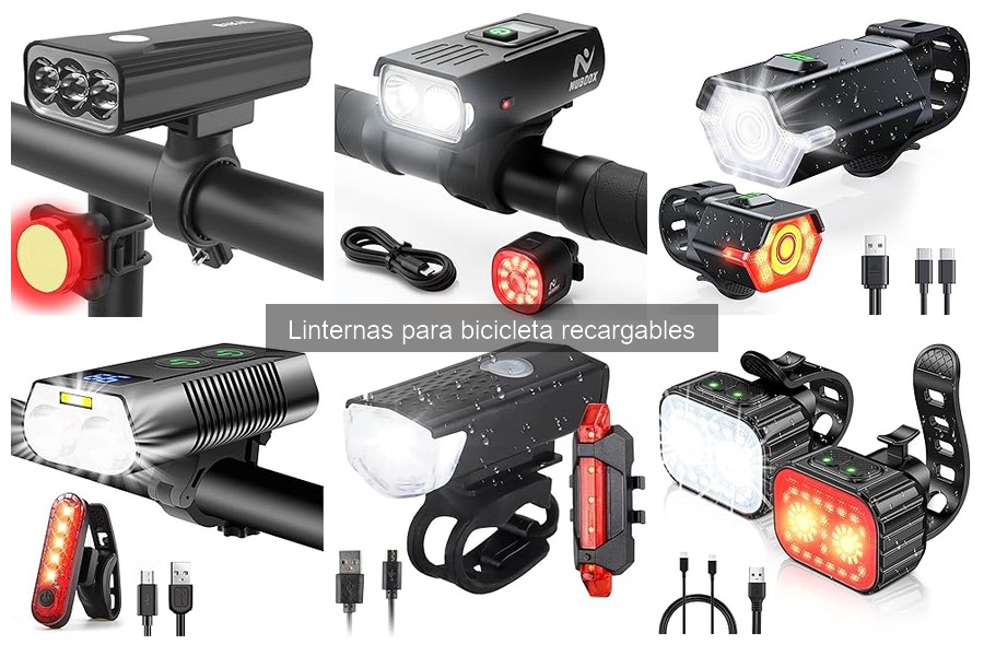 Mejores linternas recargables para bicicleta: comparativa 2023