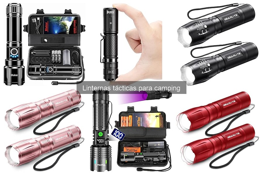 Mejores Linternas Tácticas para Camping: Comparativa 2023