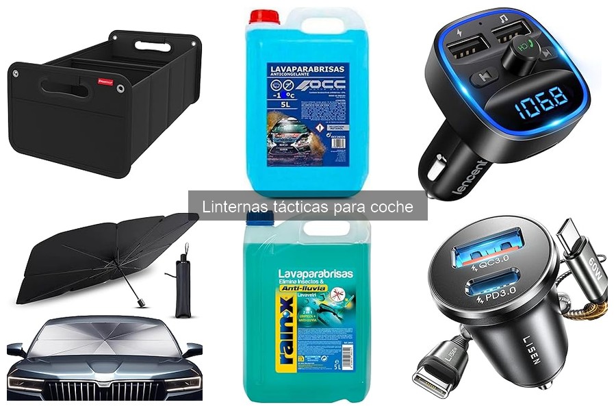Mejores linternas tácticas para coche: comparativa 2023