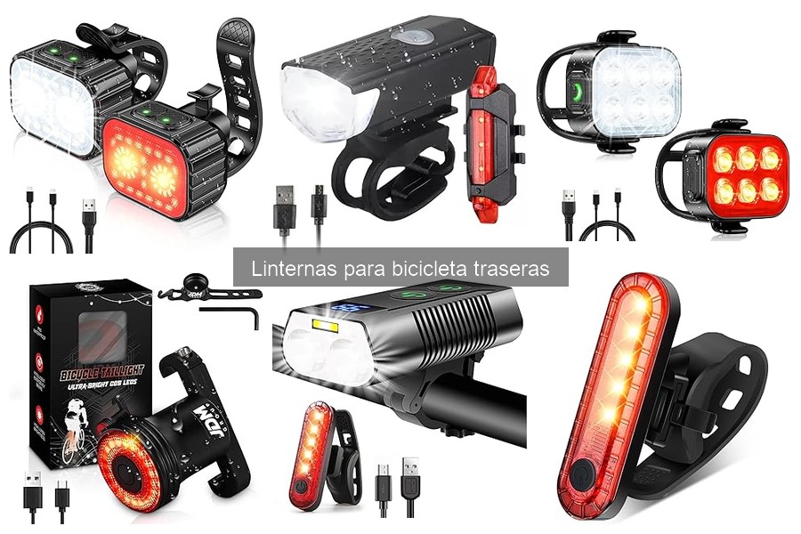 Mejores linternas traseras para bicicleta según opiniones de usuarios