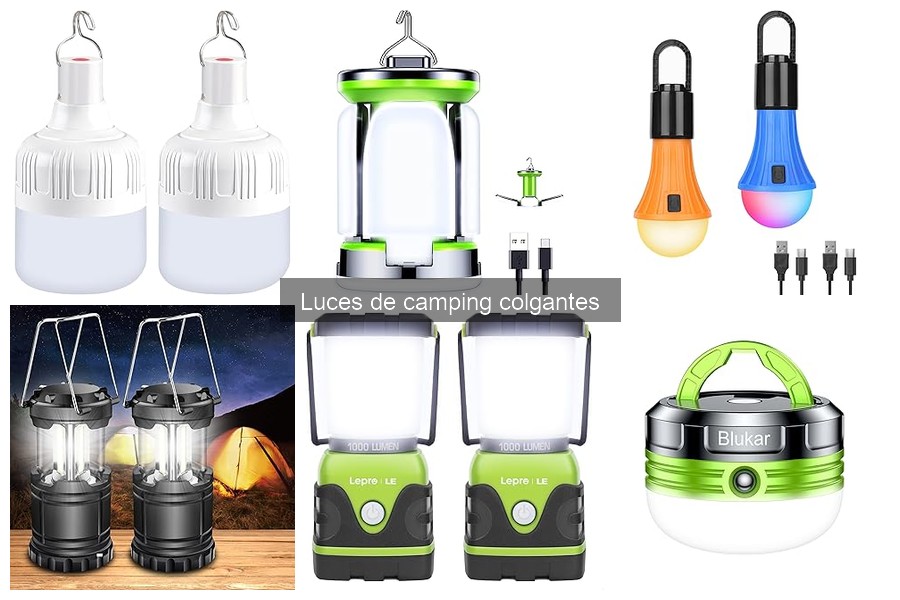 Mejores luces de camping colgantes para 2023: Guía de compra