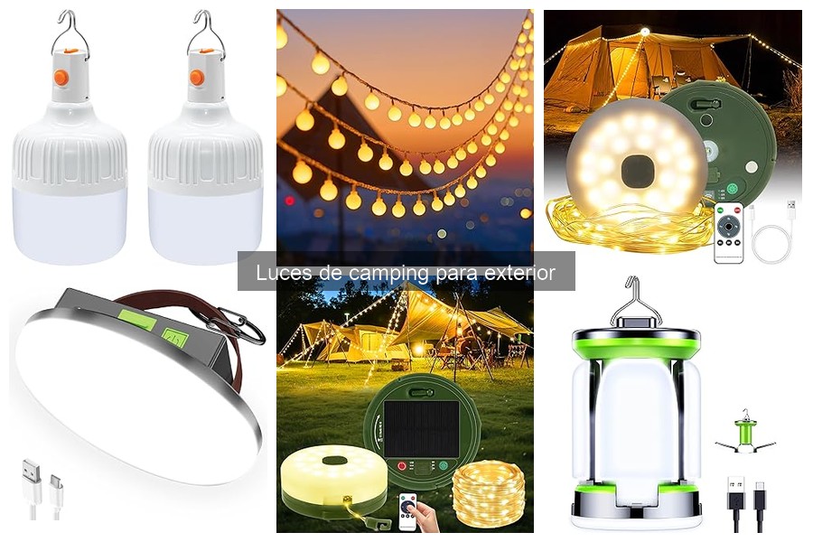 Mejores luces de camping para familias: ¡ilumina tu aventura!