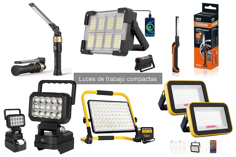 Mejores luces de trabajo compactas para profesionales en 2023