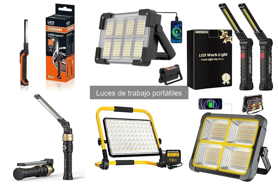 Mejores luces de trabajo portátiles para exteriores en 2023