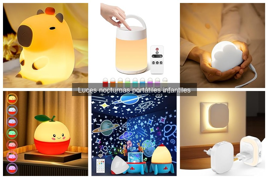 Mejores luces nocturnas portátiles infantiles del 2023