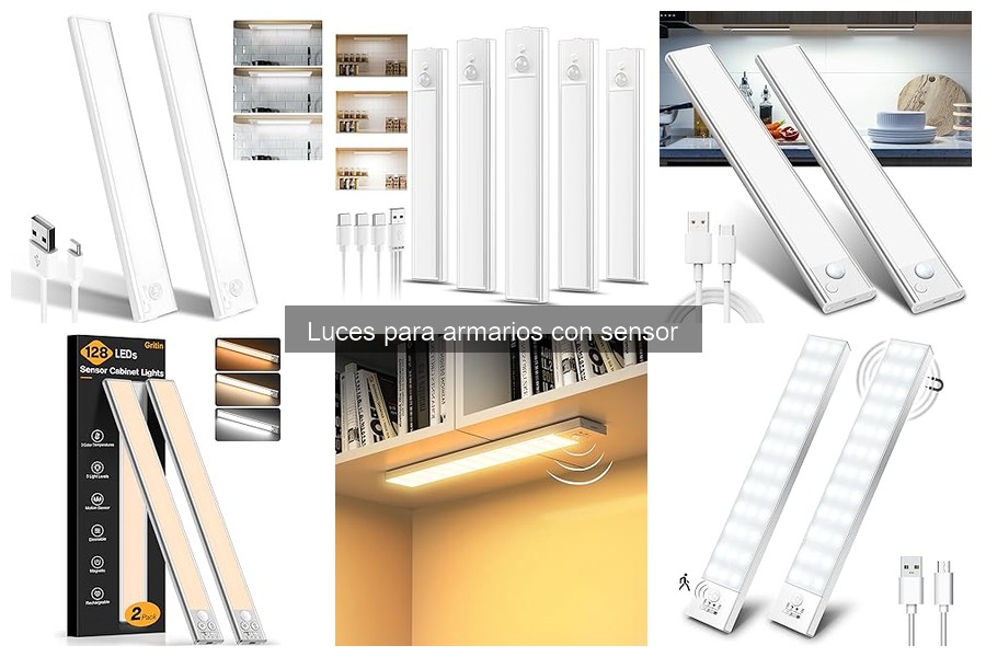 Mejores luces para armarios con sensor de 2023