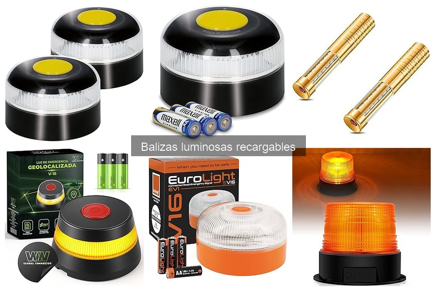 Mejores lugares para comprar balizas luminosas recargables