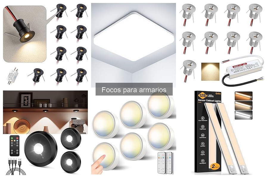Mejores marcas de focos para armarios en 2023