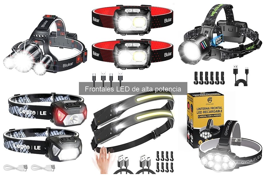Mejores marcas de linternas frontales LED de alta potencia