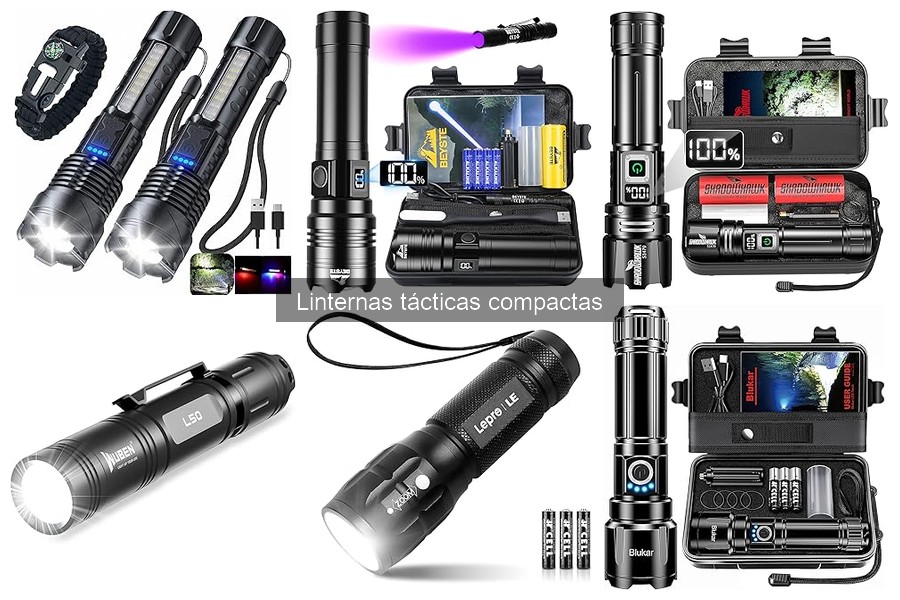 Mejores marcas de linternas tácticas compactas en 2023