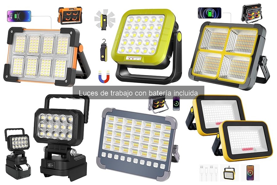 Mejores marcas de luces de trabajo con batería en 2023