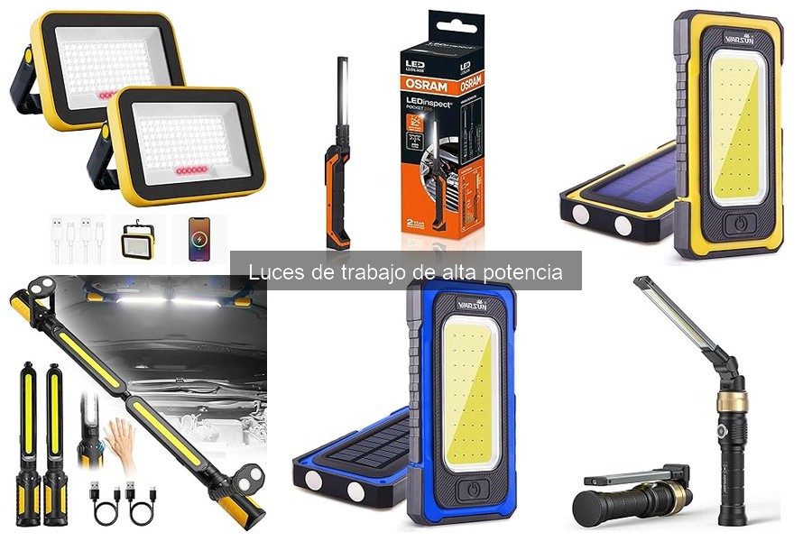 Mejores marcas de luces de trabajo de alta potencia