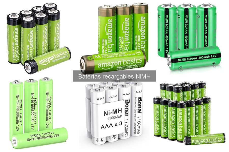 Mejores ofertas de baterías recargables NiMH en 2023
