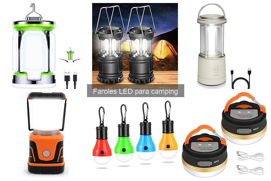 Mejores ofertas en faroles LED para camping 2023