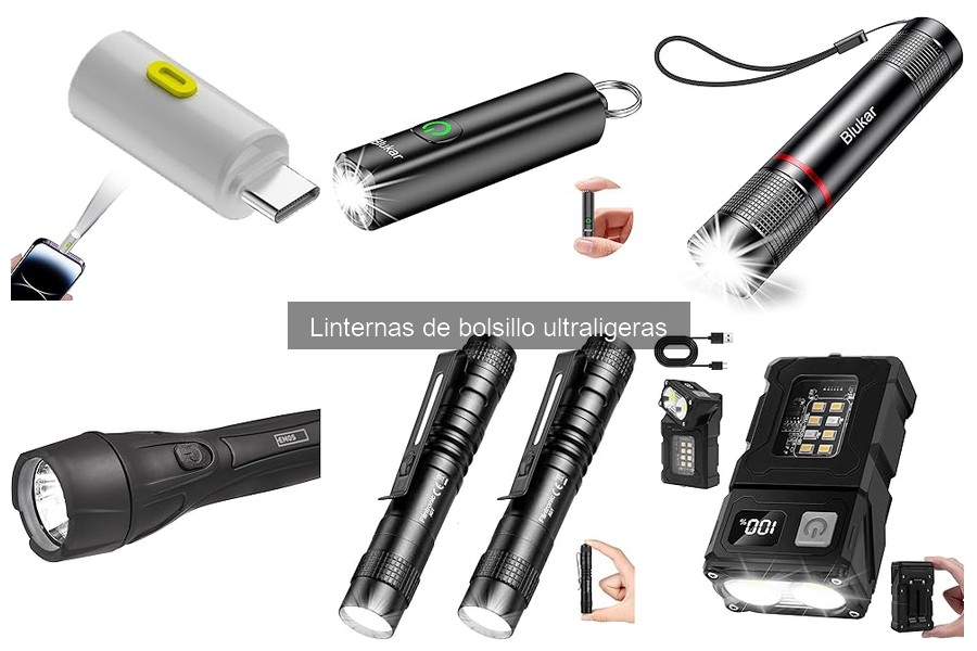 Mejores Ofertas y Precios de Linternas de Bolsillo Ultraligeras