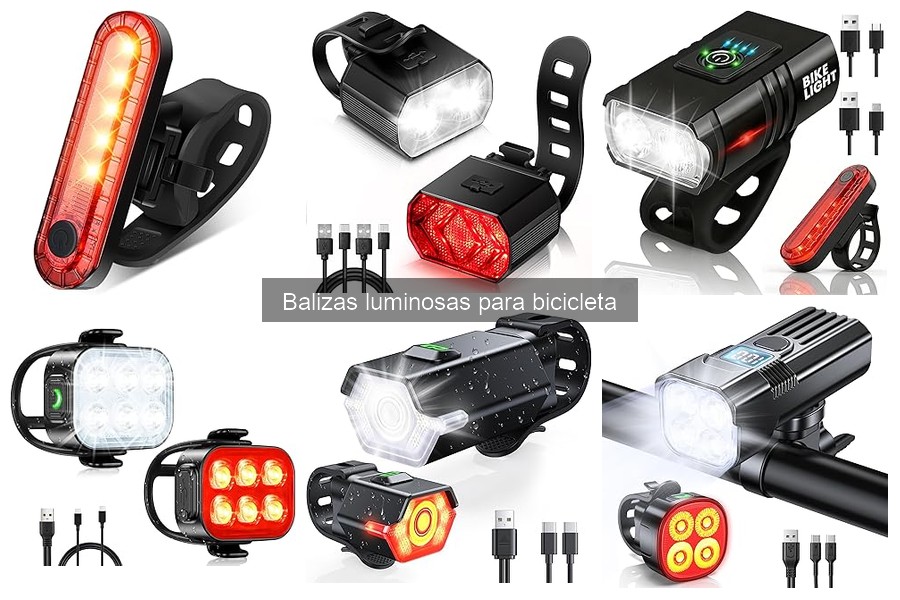 Mejores ofertas y precios en balizas luminosas para bicicleta