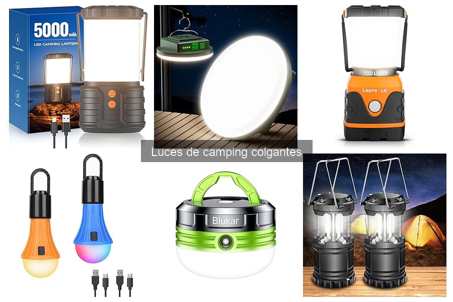 Mejores Precios en Luces de Camping Colgantes ¡Comparativa y Ofertas!
