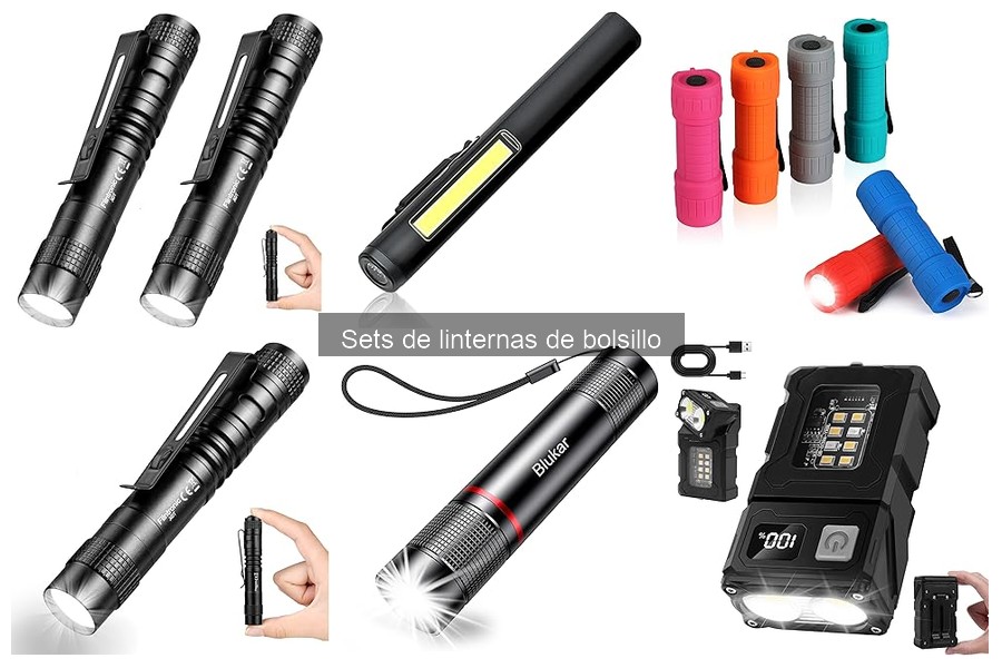 Mejores sets de linternas de bolsillo para camping 2023
