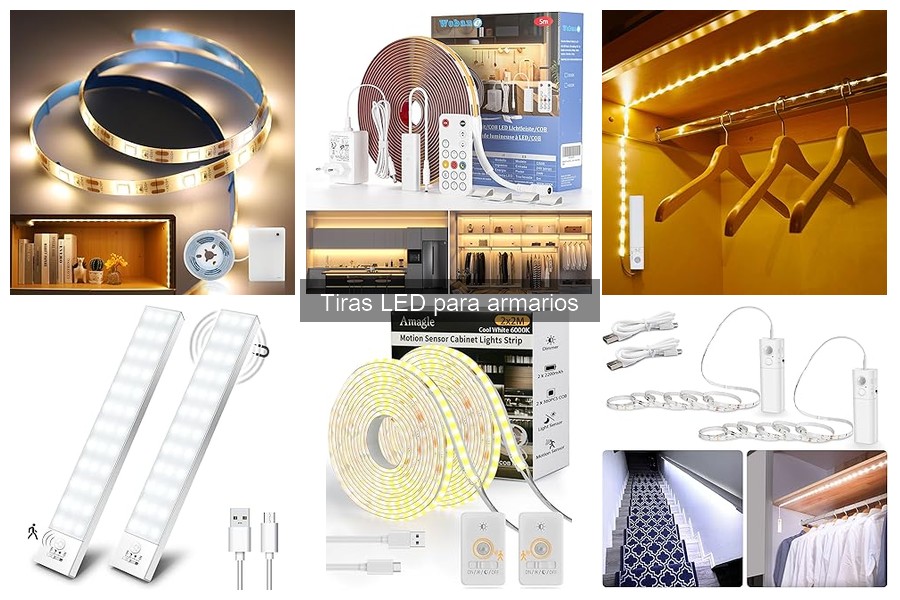 Mitos comunes sobre tiras LED en armarios: ¿Qué es cierto?