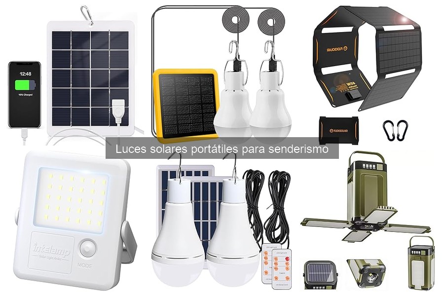 Mitos desmentidos sobre luces solares portátiles para senderismo