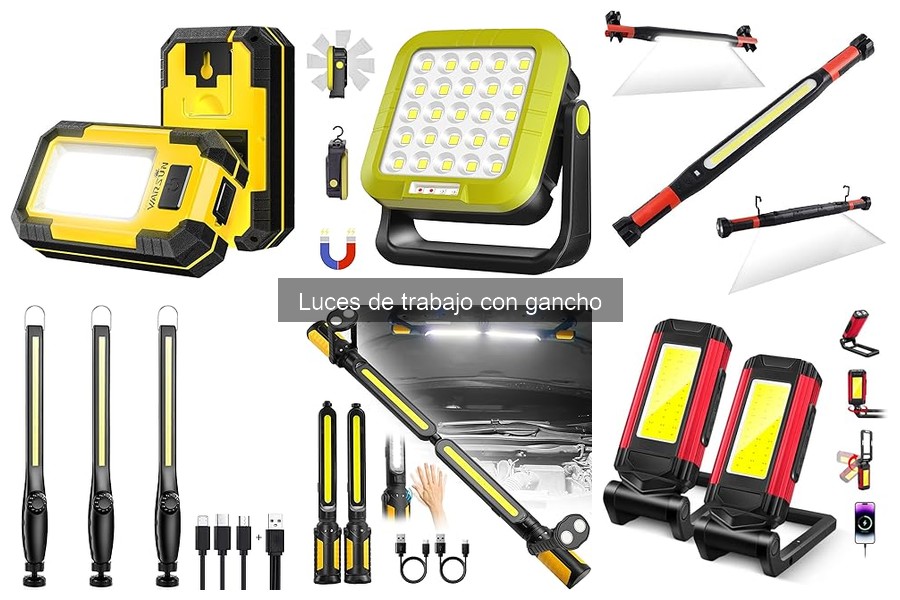 Ofertas en luces de trabajo con gancho: ¡descuentos imperdibles!