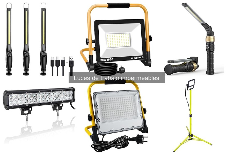 Ofertas en luces de trabajo impermeables: ¡Descuentos disponibles!
