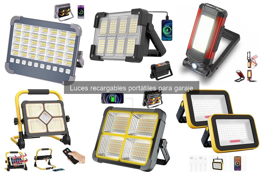 Ofertas en luces recargables portátiles para garaje