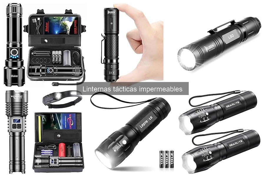 Ofertas y Descuentos en Linternas Tácticas Impermeables