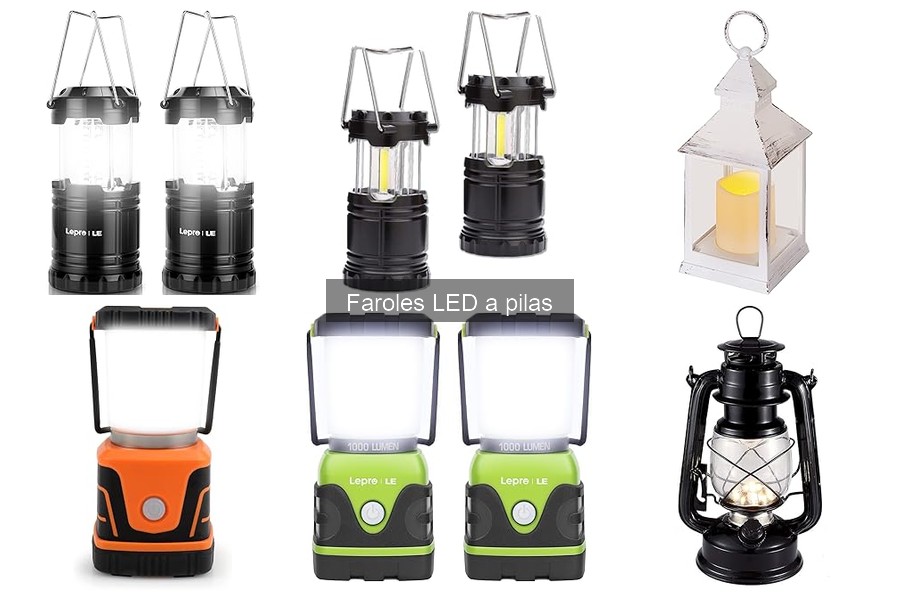 Ofertas y precios de faroles LED a pilas en 2023