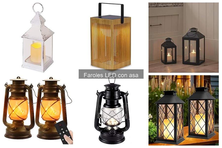 Ofertas y precios de faroles LED con asa en 2023