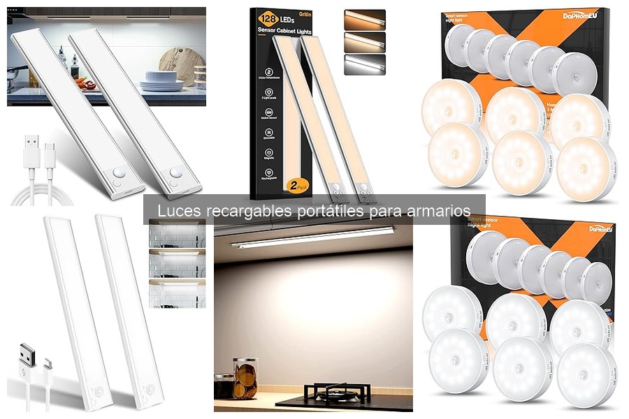 Ofertas y precios de luces recargables para armarios