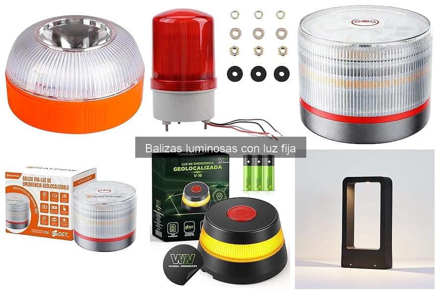 Opiniones de Balizas Luminosas con Luz Fija: Reseñas y Comentarios