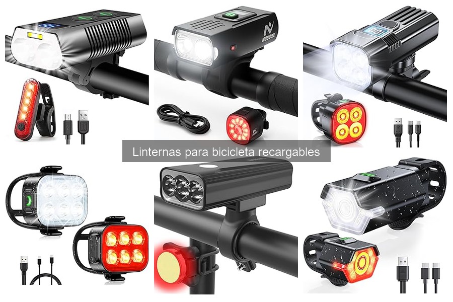 Opiniones de usuarios sobre linternas recargables para bicicleta