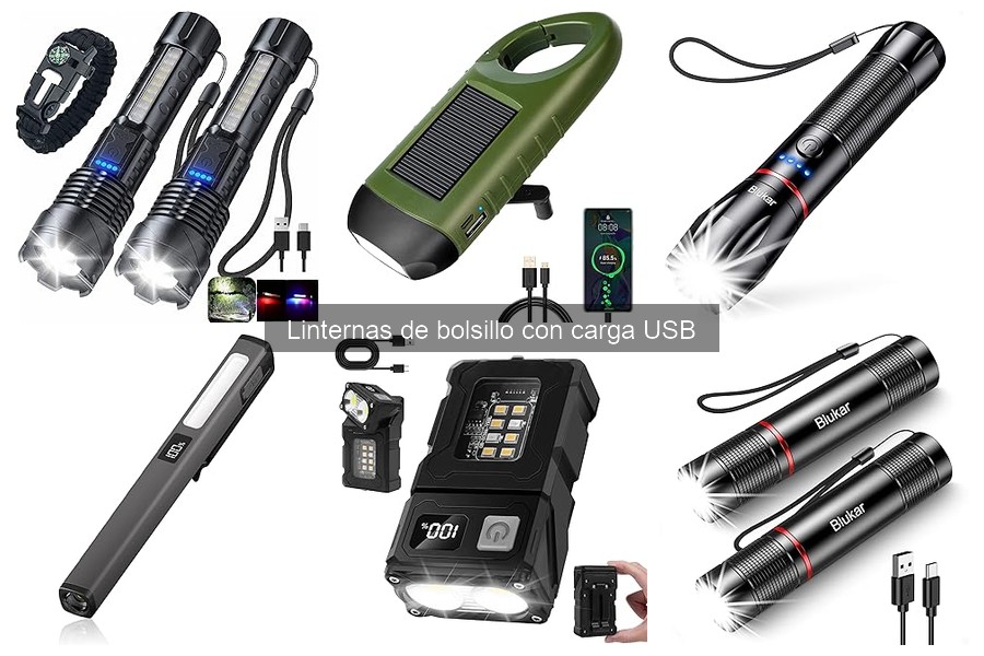 Opiniones sobre las mejores linternas de bolsillo USB