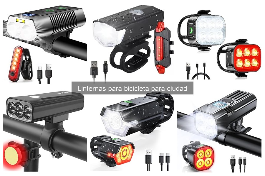 Opiniones sobre las mejores linternas para bicicleta en ciudad