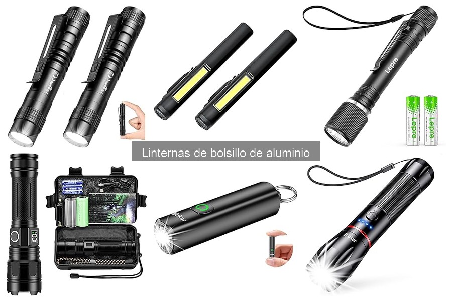 Opiniones sobre Linternas de Bolsillo de Aluminio