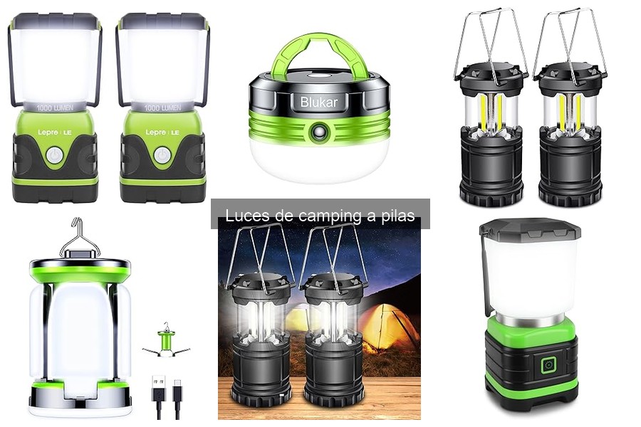 Opiniones sobre luces de camping a pilas: ¿qué dicen los usuarios?