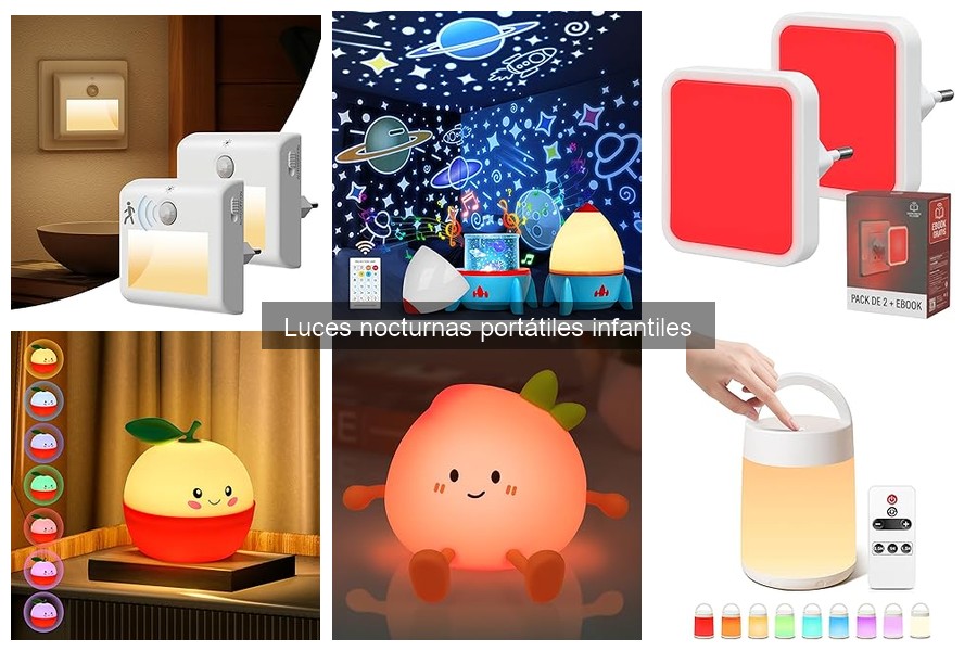 Opiniones sobre luces nocturnas portátiles infantiles