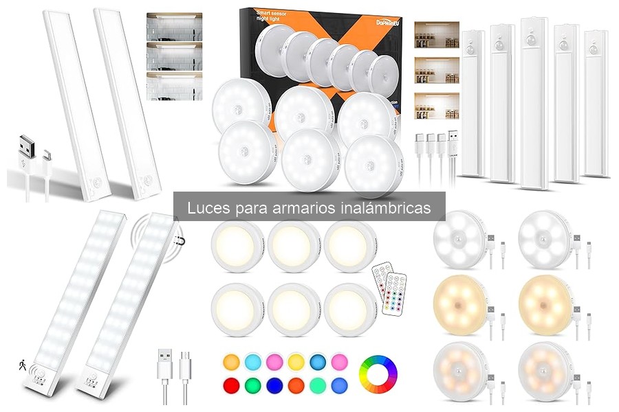 Opiniones sobre luces para armarios inalámbricas: Reseñas y testimonios