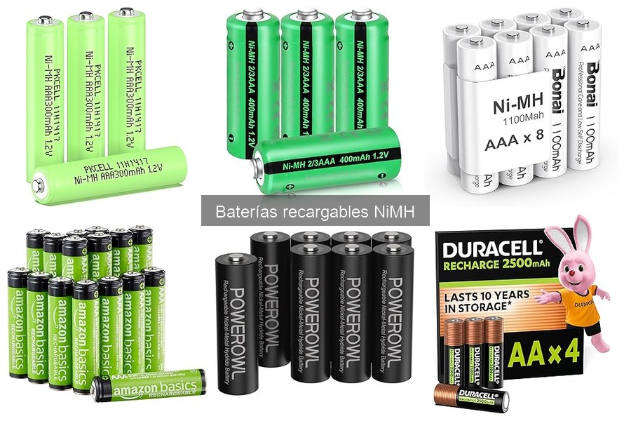 ¿Por qué elegir baterías recargables NiMH para iluminación portátil?