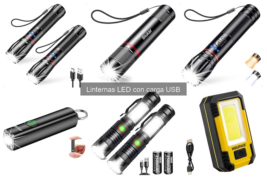 ¿Por qué mi linterna LED USB no carga? Soluciones rápidas