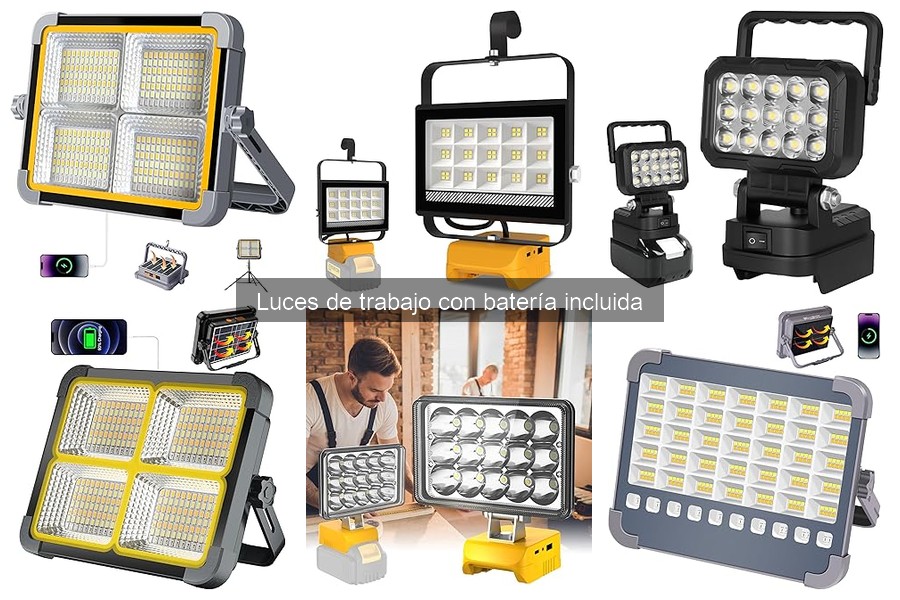 Precauciones de Seguridad al Usar Luces de Trabajo con Batería