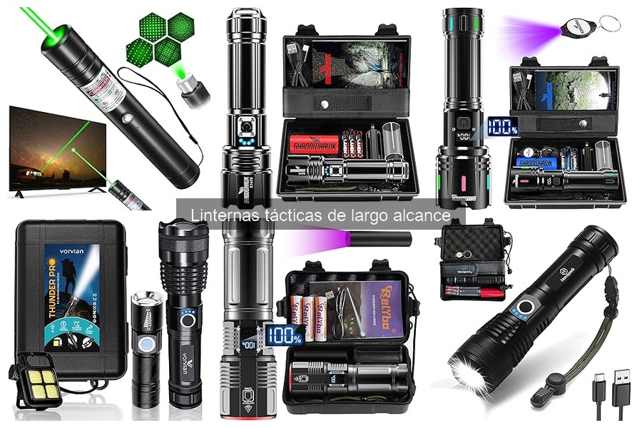Precios de Linternas Tácticas de Largo Alcance y Dónde Comprarlas