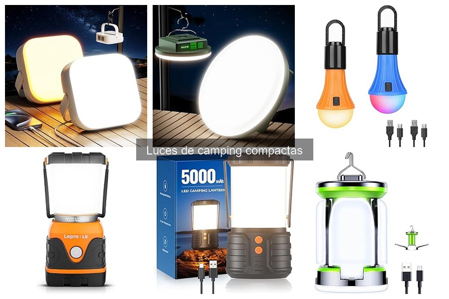 Precios de luces de camping compactas y dónde comprarlas