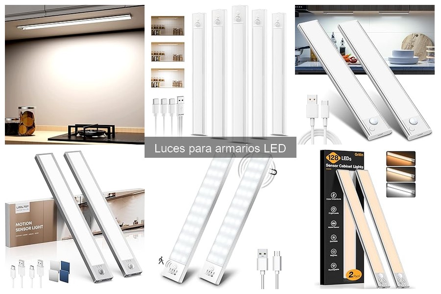 Precios de luces LED para armarios: Mejores ofertas y descuentos