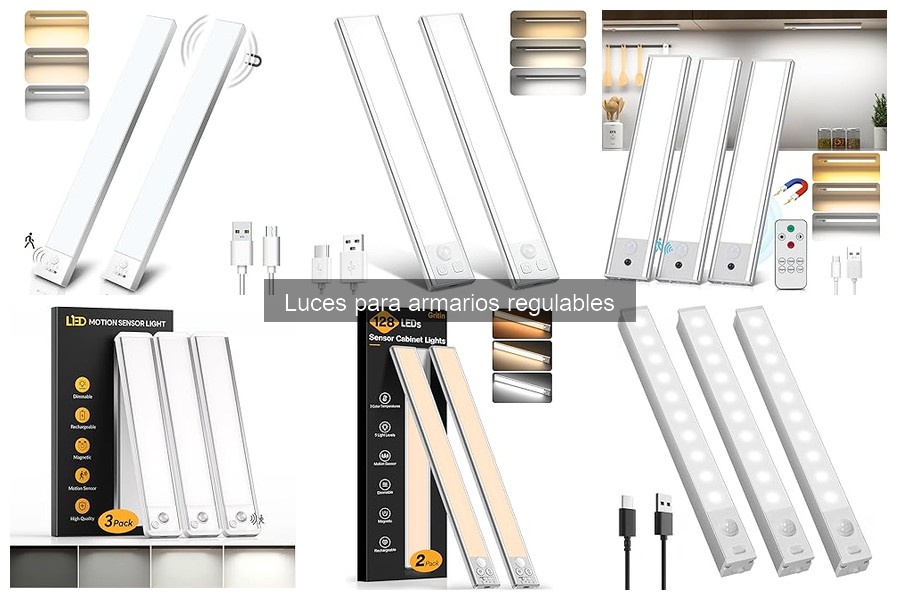 Precios de luces para armarios regulables: Análisis completo