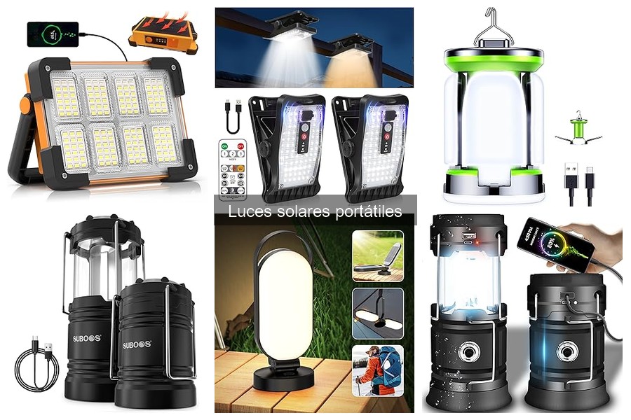 Precios de luces solares portátiles: dónde comprarlas